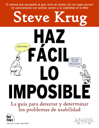 Haz fácil lo imposible de Steve Krug